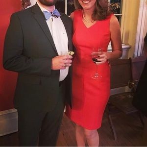 Calvin Klein Women’s BodyCon Dress, Coral